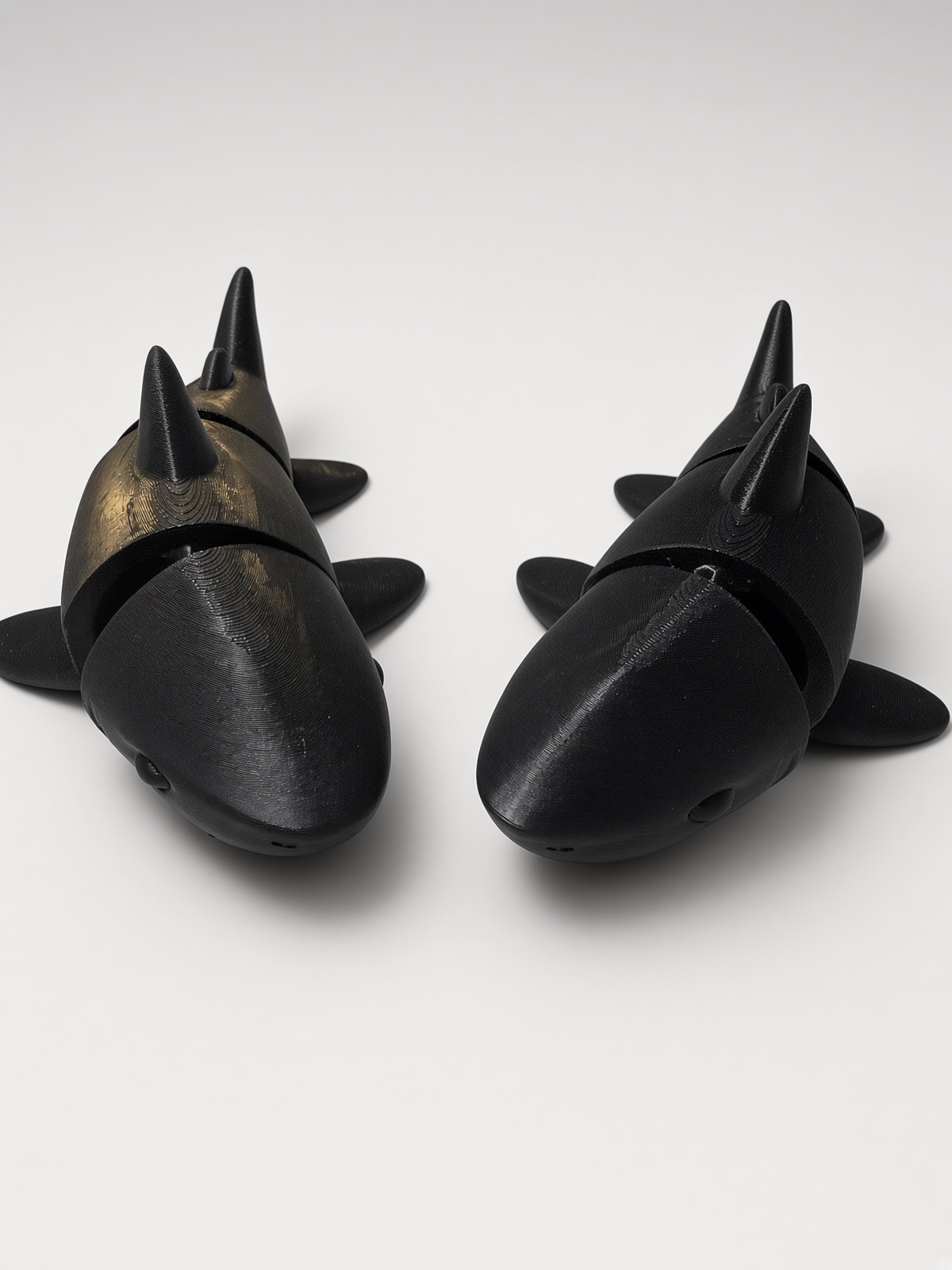 Black Chomper the Shark pair